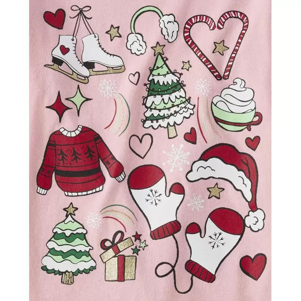 The Children's Place Girls' All Holidays Long Sleeve Graphic T-Shirts