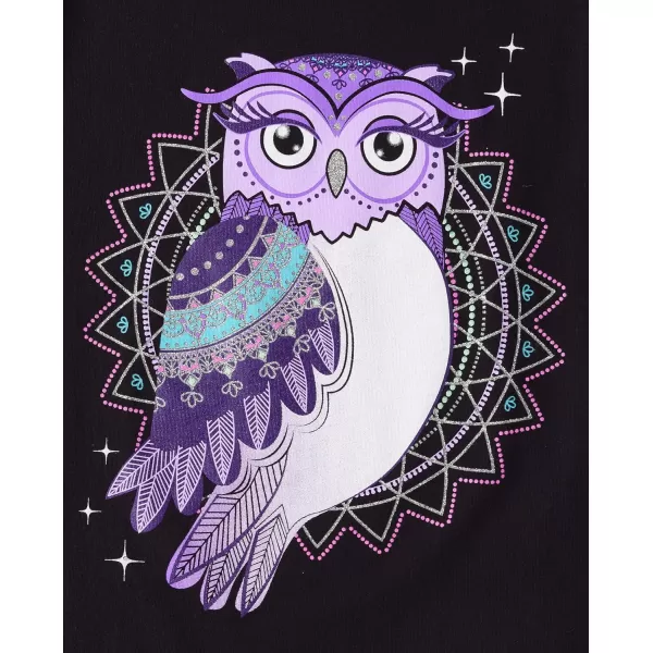 The Children's Place Girls' Animals Long Sleeve Graphic T-Shirts, Multipacks