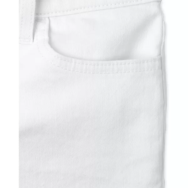 The Children's Place Girls' Belted Denim Shorts