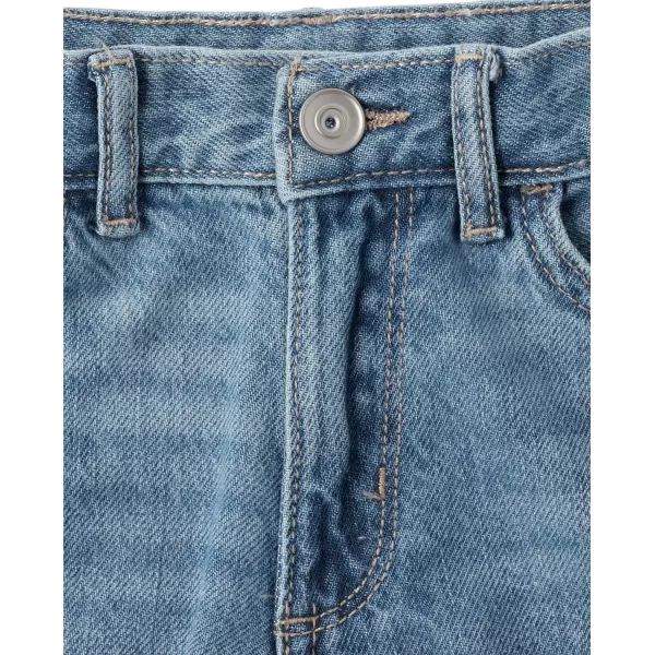 The Children's Place Girls' Denim Midi Shorts