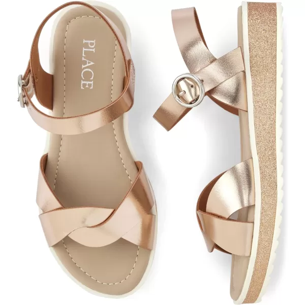 The Children's Place Girl's Flatform Sandals