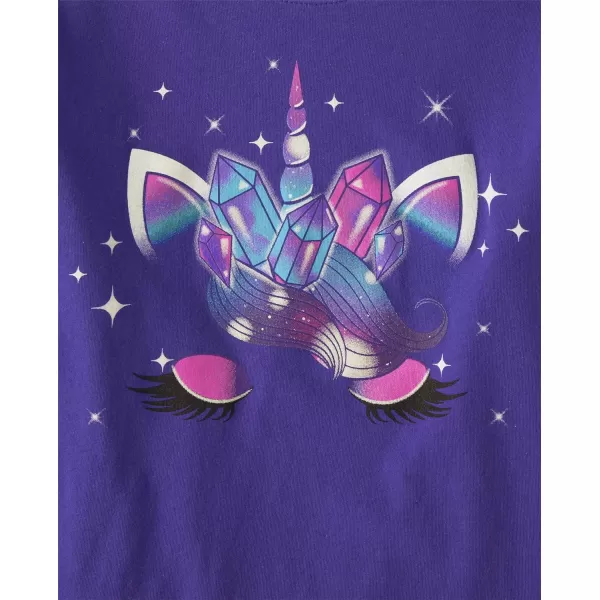 The Children's Place Girls' Long Sleeve Animal Graphic T-Shirt