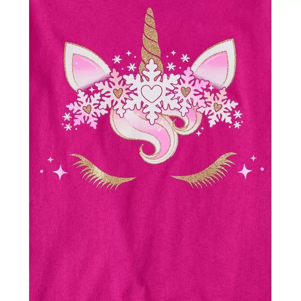 The Children's Place Girls' Long Sleeve Animal Graphic T-Shirt