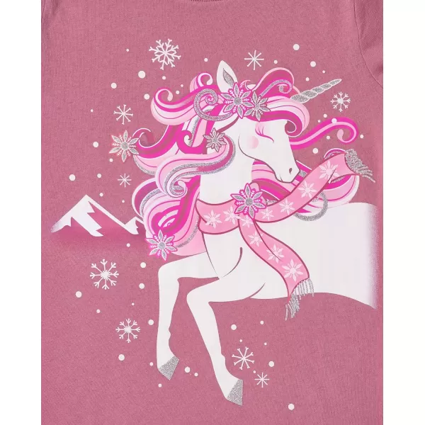 The Children's Place Girls' Long Sleeve Animal Graphic T-Shirt