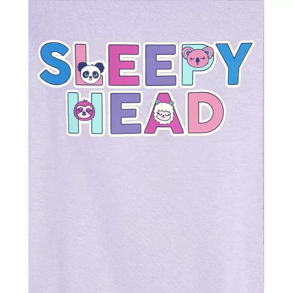 The Children's Place Girls' Long Sleeve Top and Pants Pajama Sets