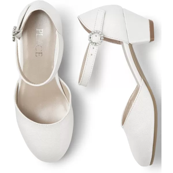 The Children's Place Girl's Low Heel Dress Pumps