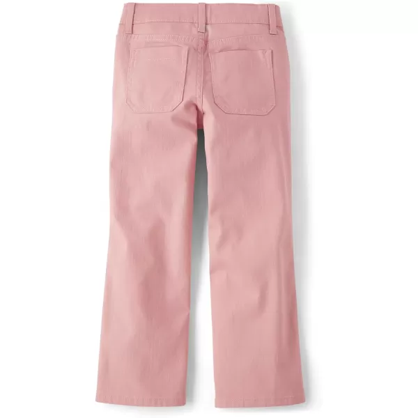 The Children's Place Girls' Patch Pocket Wide Leg Pants