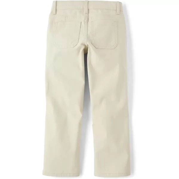 The Children's Place Girls' Patch Pocket Wide Leg Pants