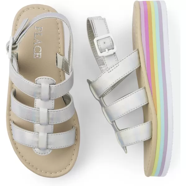 The Children's Place Girl's Platform Sandals Slipper