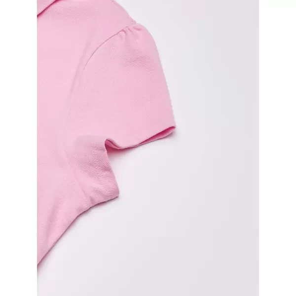 The Children's Place Girls' Short Sleeve Ruffle Pique Polo