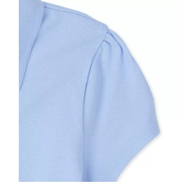 The Children's Place Girls' Short Sleeve Ruffle Pique Polo