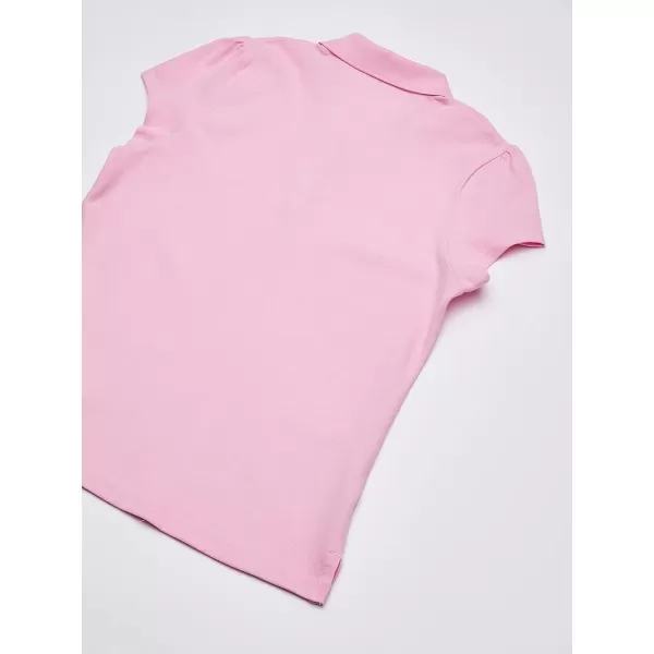 The Children's Place Girls' Short Sleeve Ruffle Pique Polo
