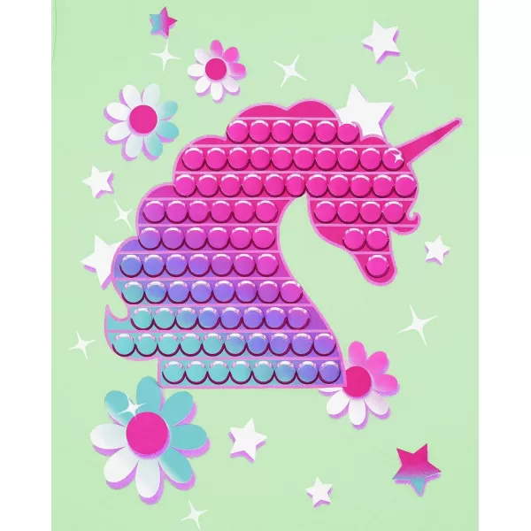 The Children's Place Girls' Unicorn Short Sleeve Graphic T-Shirts, Multipacks