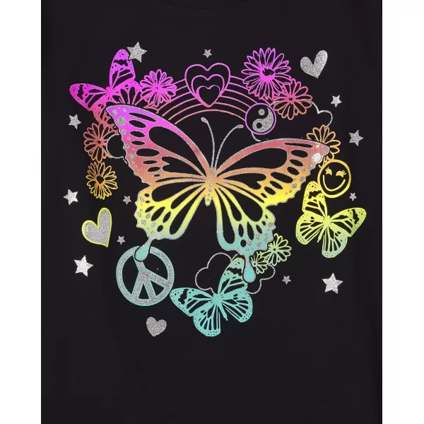 The Children's Place Girls' Unicorn Short Sleeve Graphic T-Shirts, Multipacks