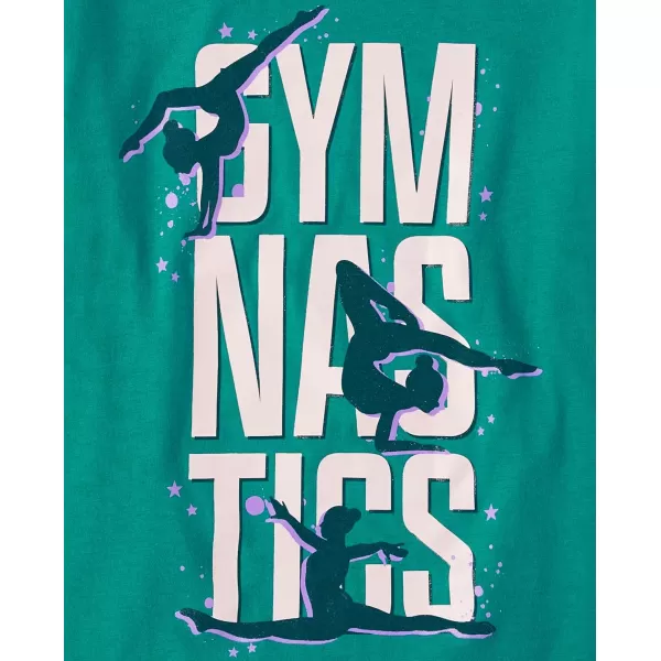 The Children's Place girls Dance Graphic Short Sleeve Tee
