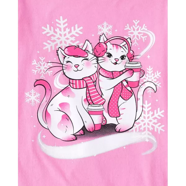 The Children's Place girls Long Sleeve Animal Graphic T shirt
