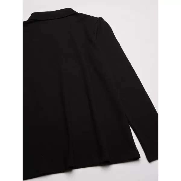 The Children's Place girls Long Sleeve Pique Polo