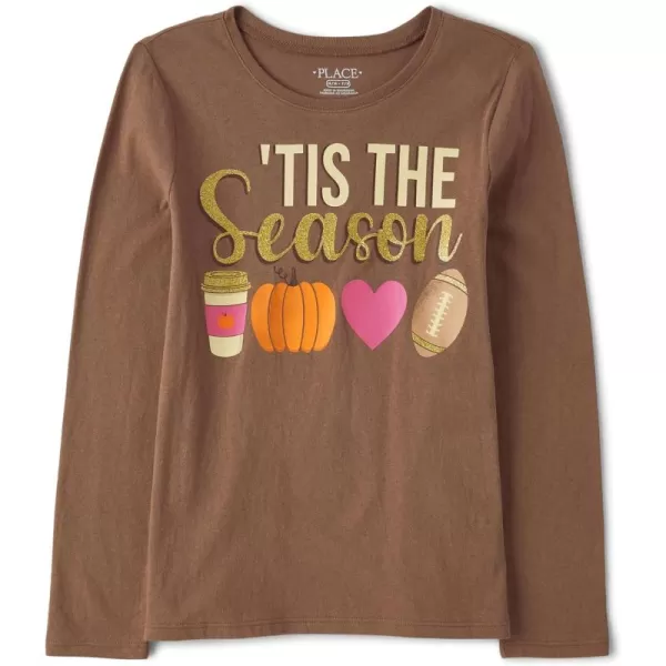 The Children's Place Girls' All Holidays Long Sleeve Graphic T-Shirts