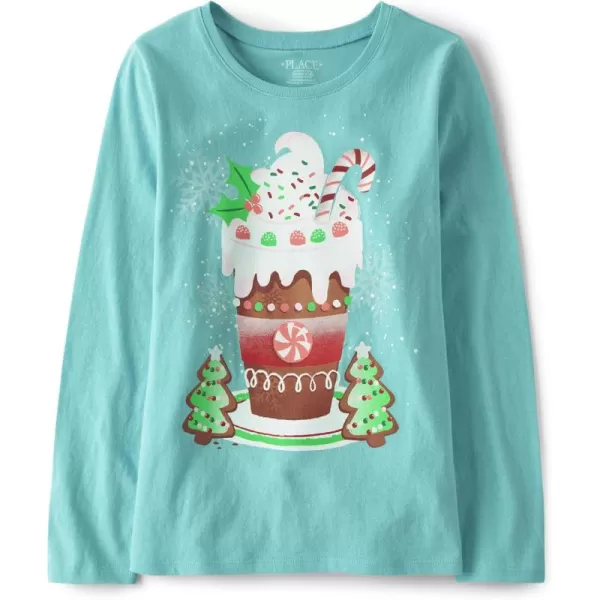 The Children's Place Girls' All Holidays Long Sleeve Graphic T-Shirts