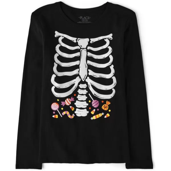 The Children's Place Girls' All Holidays Long Sleeve Graphic T-Shirts