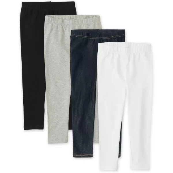 The Children's Place Girls' Capri Leggings Everyday Multipacks