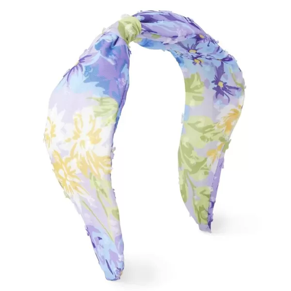 The Children's Place Girls' Fashion Hair Accessories, Purple Floral, One Size