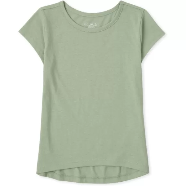 The Children's Place Girls High Low Basic Layering Tee