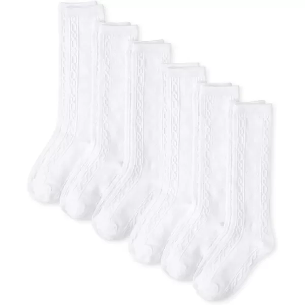 The Children's Place Girls' Knee Socks 6-Pack