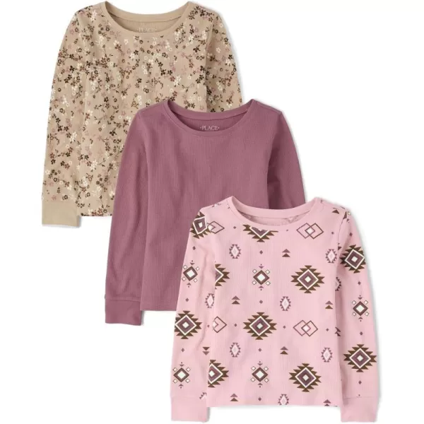 The Children's Place Girls' Long Sleeve Fashion Thermal Top