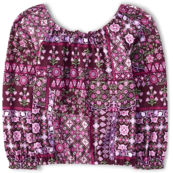 The Children's Place Girls' Long Sleeve Knit Fashion Shirt