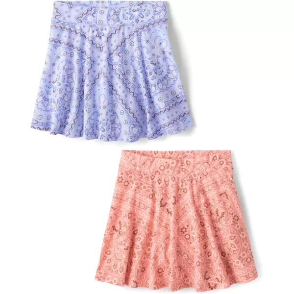 The Children's Place Girls' Pull on Everyday Skorts 2 Pack