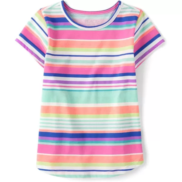 The Children's Place Girls' Short Sleeve Everyday T-Shirts