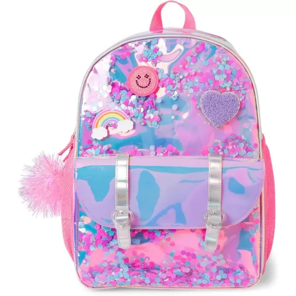 The Children's Place Kids' Preschool Elementary Backpack for Boys Girl, Green Dino, NO_Size