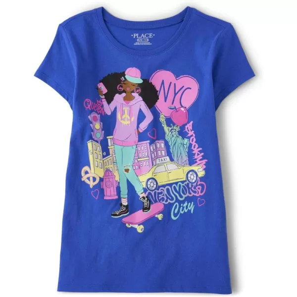 The Children's Place girls Fair Vibes Graphic Tee