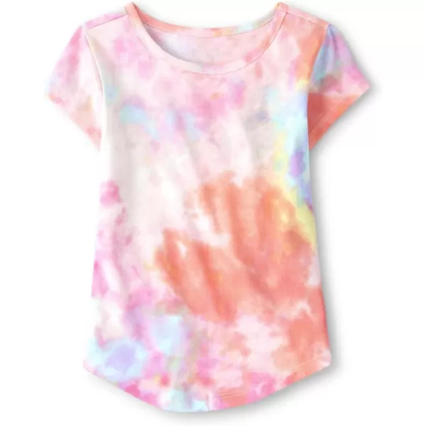 The Children's Place girls Print Basic Layering Tees