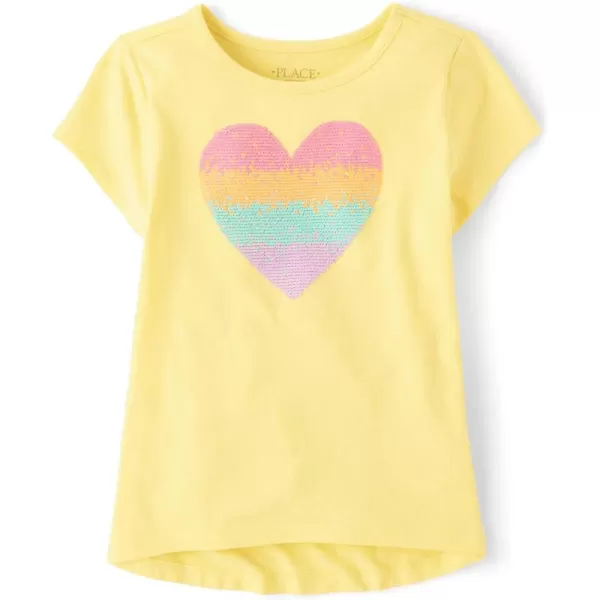 The Children's Place girls Print Basic Layering Tees