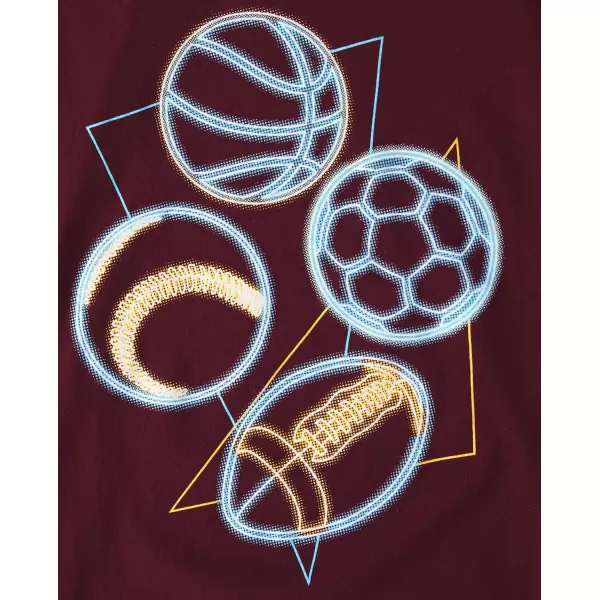 The Children's Place Baby Boys' Sports Long Sleeve Graphic T-Shirts