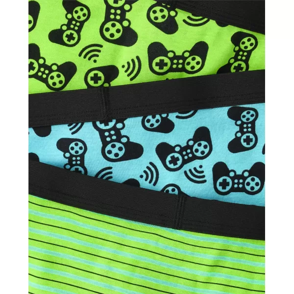 The Children's Place Boys' Cotton Boxer Briefs Underwear Variety Pack