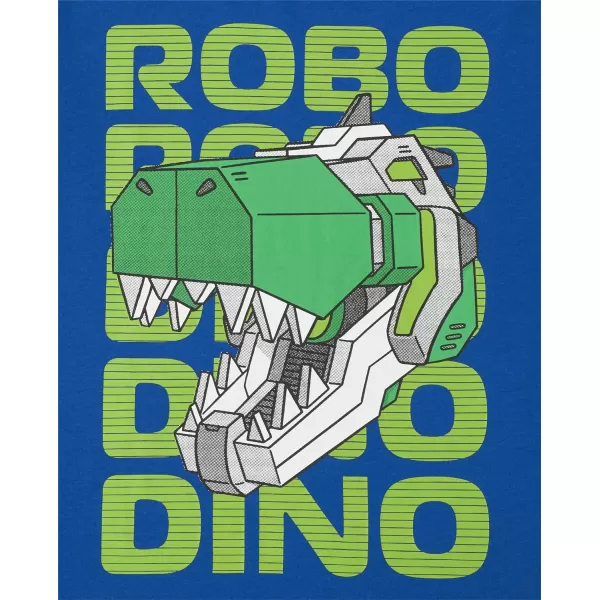 The Children's Place Boys' Dino Short Sleeve Graphic T-Shirts,multipacks