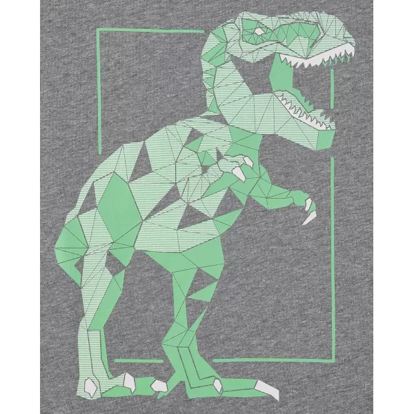 The Children's Place Boys' Dino Short Sleeve Graphic T-Shirts,multipacks