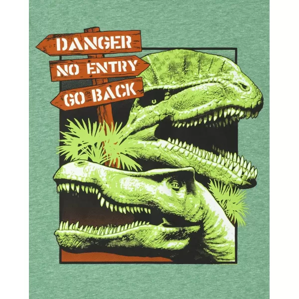 The Children's Place Boys' Dino Short Sleeve Graphic T-Shirts,multipacks