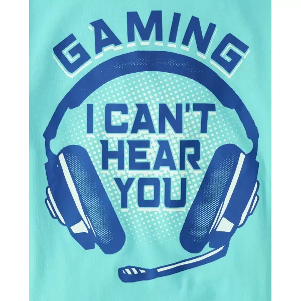The Children's Place Boys' Gamer Short Sleeve Graphic T-Shirts,multipacks