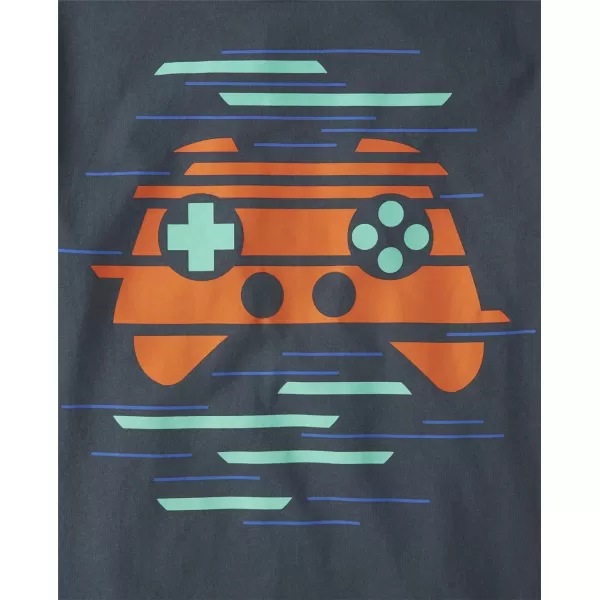 The Children's Place Boys' Gamer Short Sleeve Graphic T-Shirts,multipacks