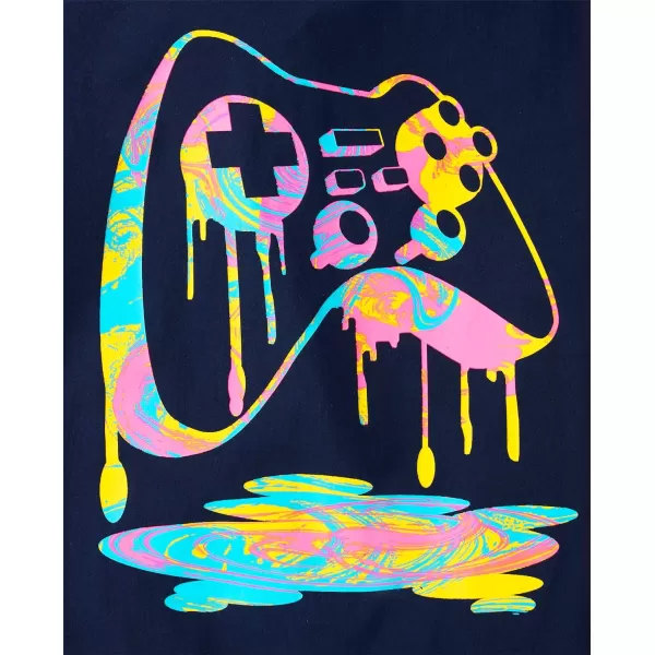 The Children's Place Boys' Gamer Short Sleeve Graphic T-Shirts,multipacks