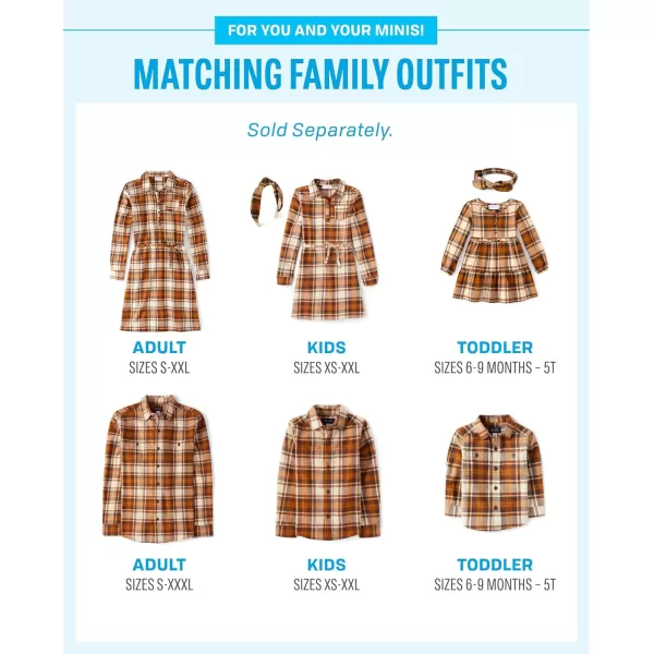 The Children's Place Boys' Long Sleeve Plaid Flannel Button Up Shirt