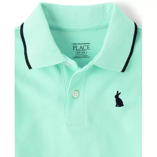 The Children's Place Boys' Short Sleeve Knit Polo