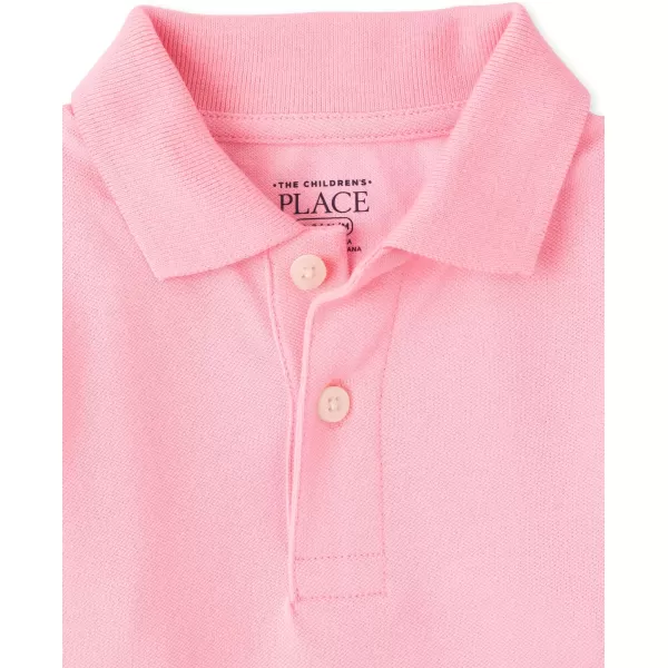 The Children's Place boys Short Sleeve Pique Polo