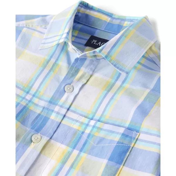 The Children's Place girls Long Sleeve Button Down Shirts
