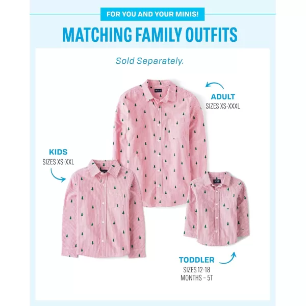 The Children's Place girls Long Sleeve Button Down Shirts