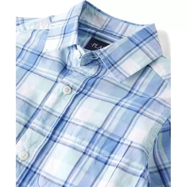 The Children's Place girls Long Sleeve Button Down Shirts